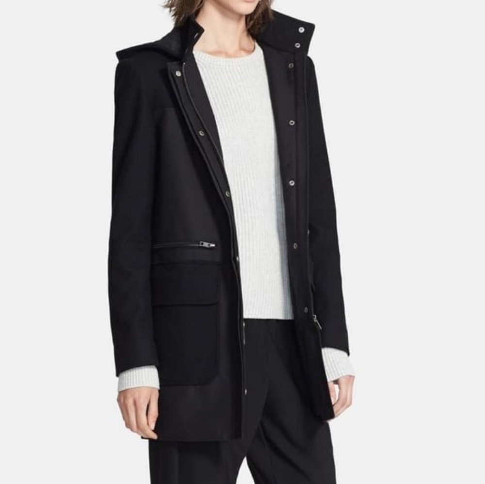 Theory Alanso Modern Wool Coat